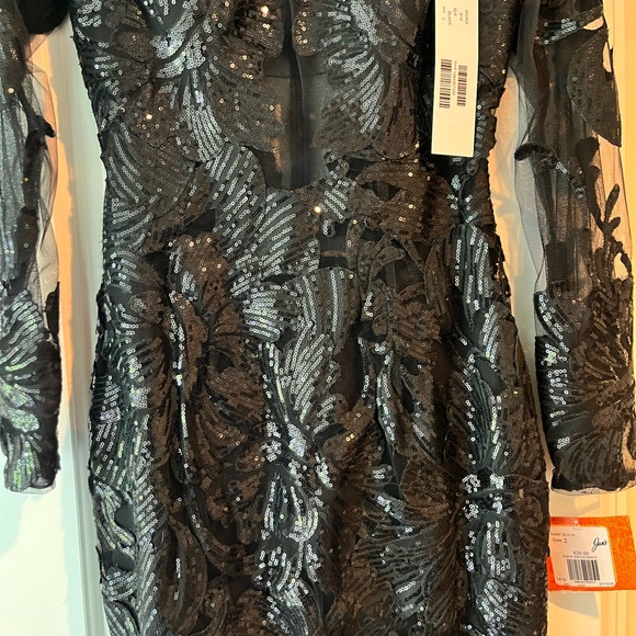 Jovani Black Lace Evening Gown size 2 - Picture 6 of 6